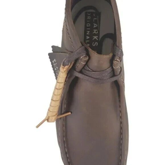 NWB Clarks Colehill Wally Chukka Suede Boots Dark Brown Nubuck Men’s Size 11.5 - Picture 8 of 12